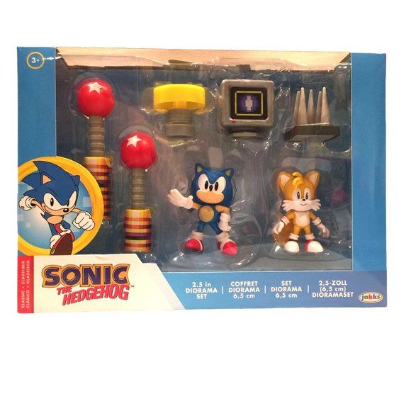 jakka | Toys | Sonic The Hedgehog 25 Diorama Set 7 Pieces Sonic Tails 3 ...